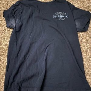 Quiksilver Black Graphic T-Shirt size Medium